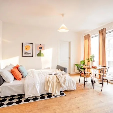 Apartament Bright - Bedroom For 5 - Center