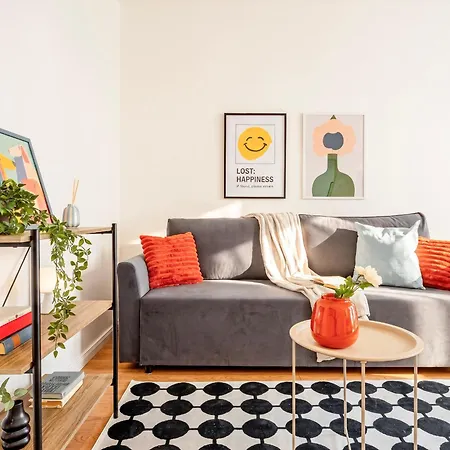 Apartament Bright - Bedroom For 5 - Center